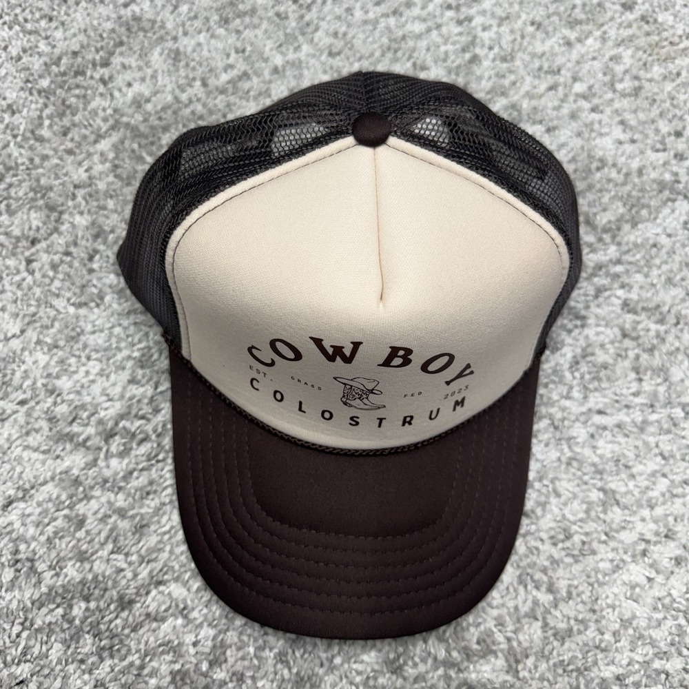Cowboy Colostrum snapback hat‎ trucker hat cap OTTO adjustable - Picture 9 of 9